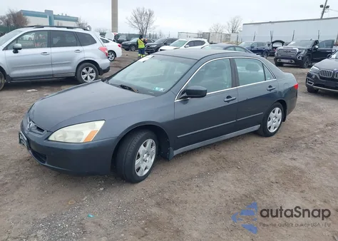 2005 Honda Accord 3.0 Lx из США, поврежденный, VIN 1HGCM66355A042804
